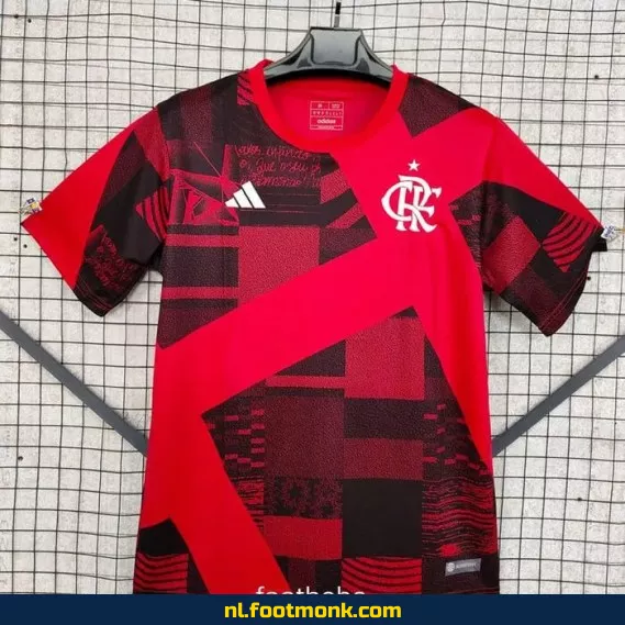 Flamengo voetbalshirt 2024-2025 speciale editie rood – Officieel voetbalshirt, supporter shirt, voetbalshirt aanbieding