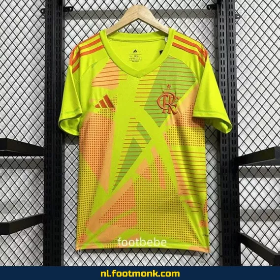 Flamingo 2025-2026 Doelman Shirt Geel – Officieel Voetbalshirt | Keeperstenue | Voetbalshirts Dames/Heren | Aanbieding