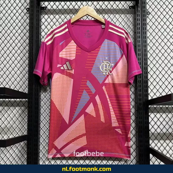 Flamingo 2025-2026 keeperstrui rood – Officieel voetbalshirt – Kopen online