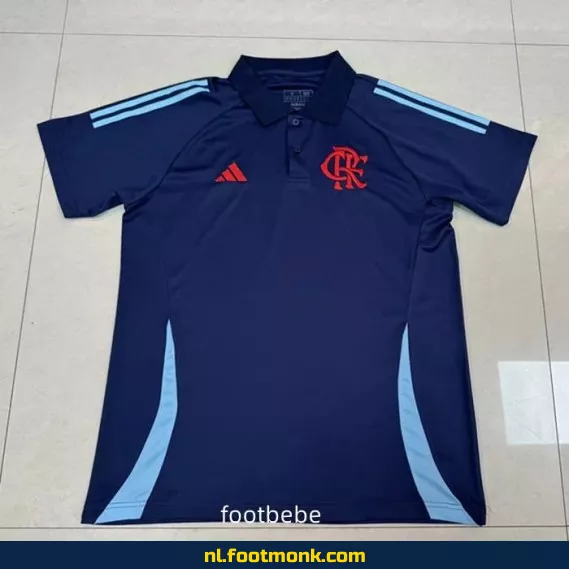 Flamengo voetbalshirt 2025-2026 - Koningsblauwe polo - Officieel voetbalshirt voor heren en dames - Fanwear aanbieding
