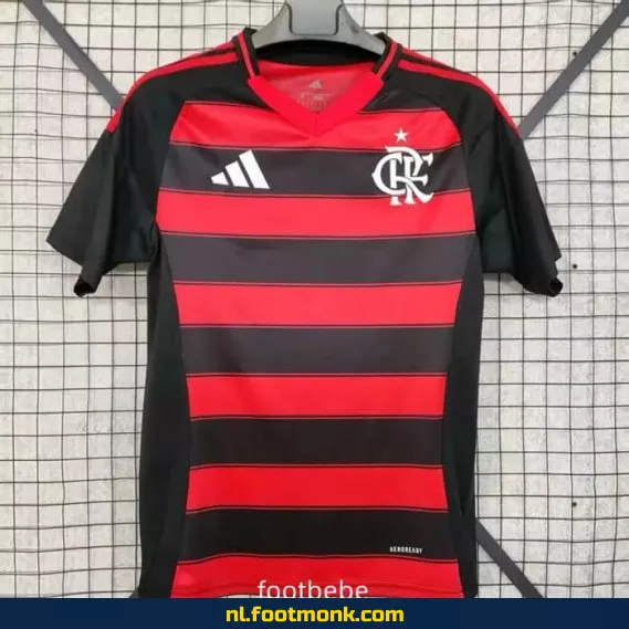 Flamengo thuisshirt 2025-2026 | Officieel voetbalshirt | Dames & Heren | Origineel en bedrukbaar