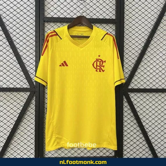 Flamengo voetbalshirt 2025-2026 geel – Officieel voetbaltenue | Koop nu online