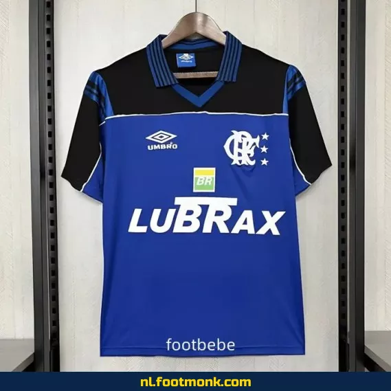 Origineel Flamengo Vintage Voetbalshirt 1999-2000 - Blauw - Retro Voetbalshirt Kopen