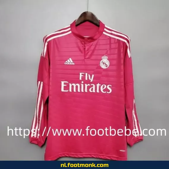 **Vintage Real Madrid voetbalshirt 2014-2015 - Lange mouwen - Uit shirt - Officieel voetbalshirt**