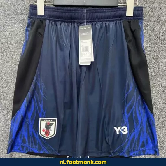 Japans Voetbalshirt Y3 2024-2025 - Blauw | Officieel | Aanbieding | Bedrukken | Heren & Dames