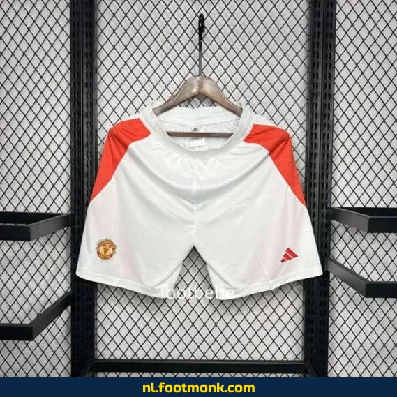 Manchester United Thuisshirt 2024-2025 – Wit Voetbalshirt voor Heren – Officieel Voetbalshirt met Optionele Bedrukking | Koop Nu Online
