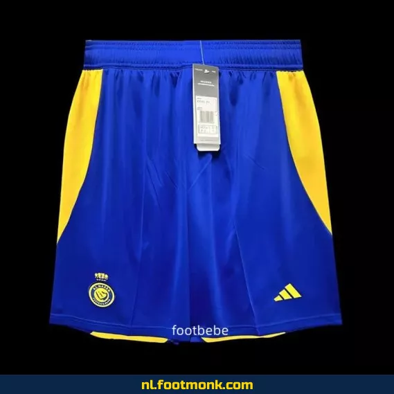 Al-Nassr 2024-2025 Voetbalshirt Blauw – Officieel Voetbalshirt voor Supporters