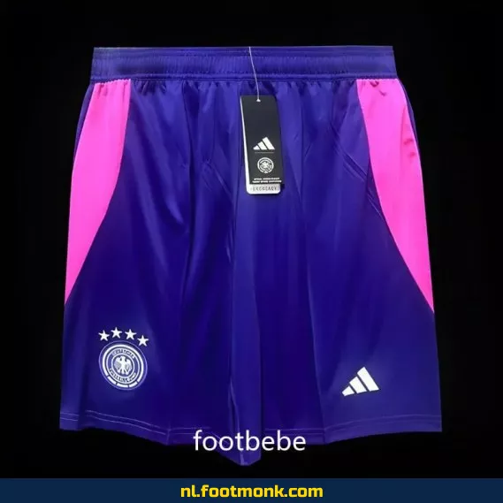Duits Voetbalshirt 2024 - Paars - Officieel Voetbalshirt voor Supporters