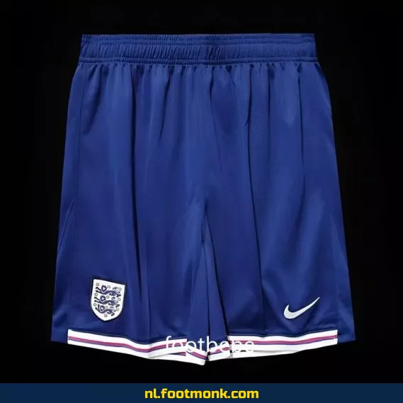 Engeland Euro 2024 voetbalshort - Royal Blauw - Officieel voetbalshirt