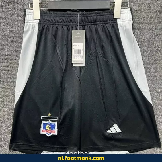 Colo-Colo 2025-2026 Zwart Voetbalshirt – Officieel Voetbaltenue | Fanwear Aanbieding