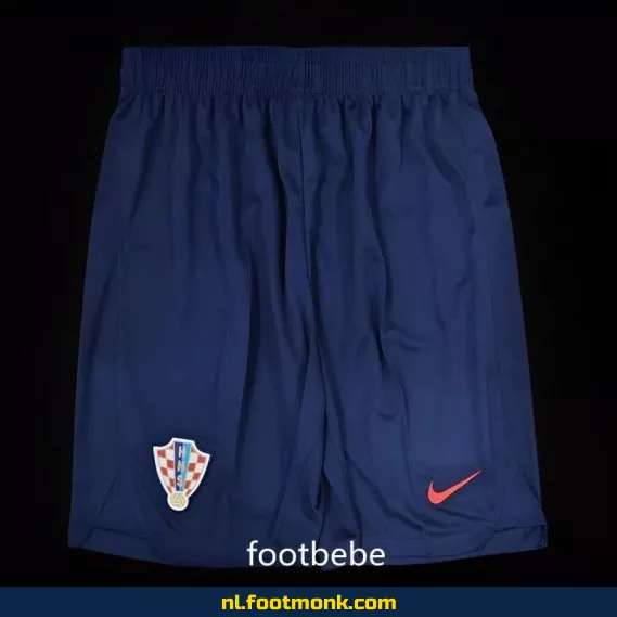 Croatie 2024 Koninklijk Blauw Voetbalshirt - Officieel Fanwear | Voetbalshirts Dames & Heren