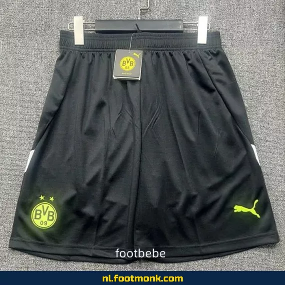 Officieel Borussia Dortmund Voetbalshirt 2025-2026 - Zwart - Fanwear voor Heren & Dames