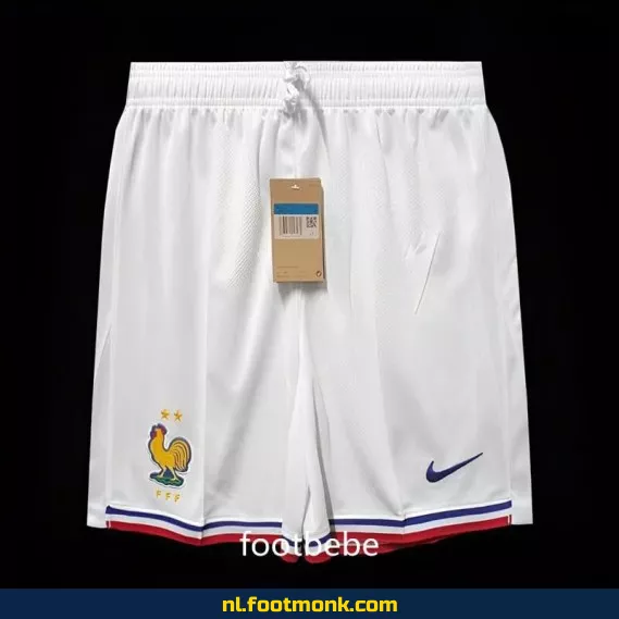 Frankrijk Euro 2024 Voetbalshirt Wit – Officieel Voetbaltenue | Snelle Levering