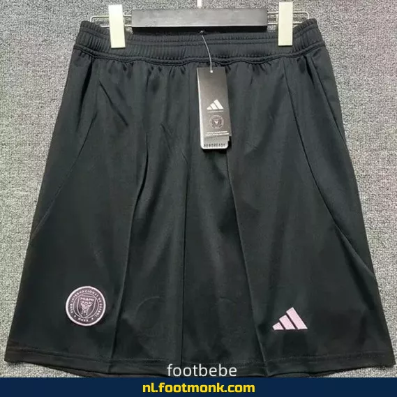 Inter Miami voetbalshirt 2025-2026 - Zwart - Officieel voetbalshirt voor heren en dames