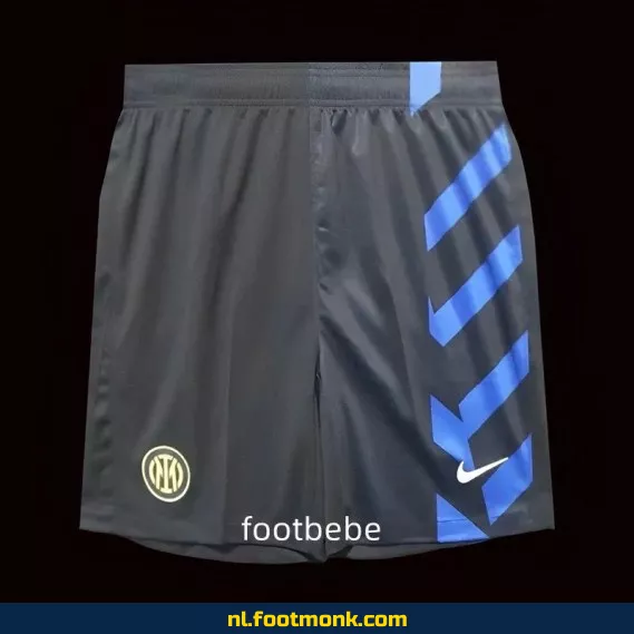 Inter Milan 2024-2025 zwart voetbalshirt – Officieel voetbaltenue | Voetbalshirt heren/dames/kinderen | Fanwear aanbieding