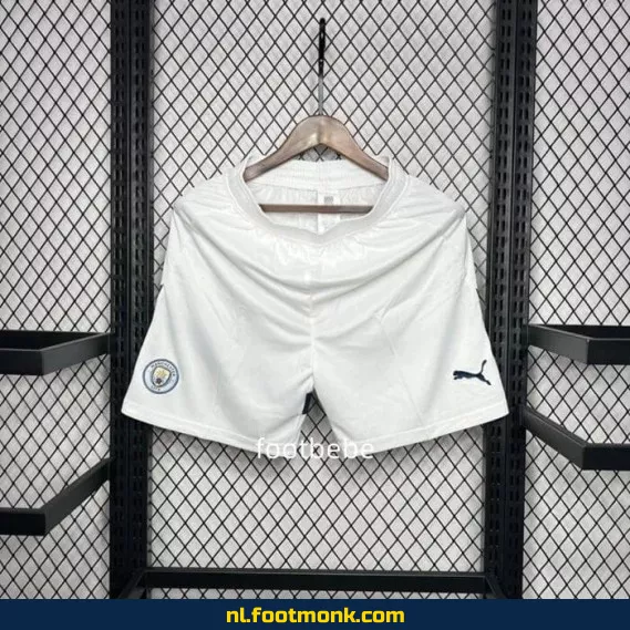 Manchester City Voetbalshirt 2024-2025 Wit – Officieel Voetbalshirt voor Supporters