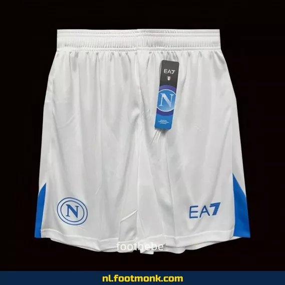 Napoli Voetbalshirt 2024-2025 - Wit - Officieel Voetbalshirt