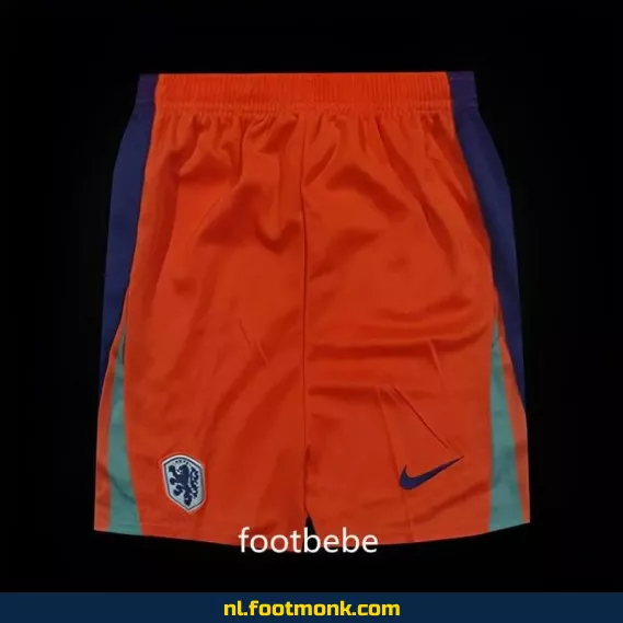 Voetbalshirt Nederland 2024 oranje - Officiële Fanwear, Bedrukbaar, Goedkope Voetbalshirts voor Volwassenen en Kinderen