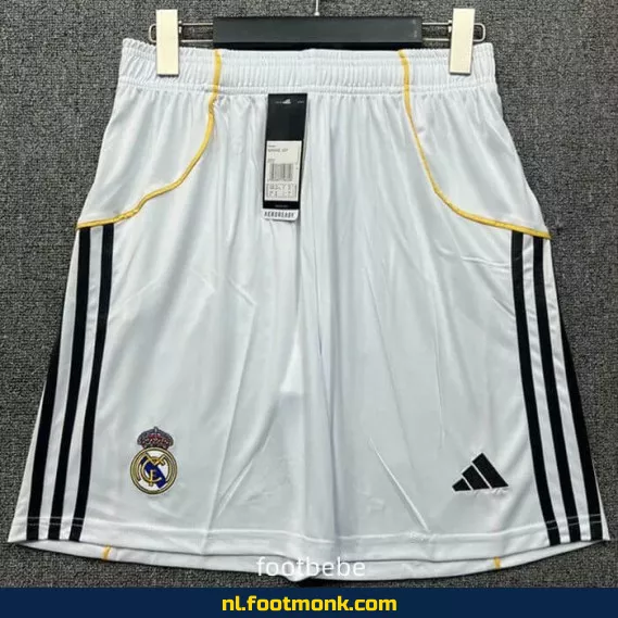 Real Madrid Voetbalshirt 2025-2026 – Wit – Officieel Voetbalshirt voor Mannen & Vrouwen – Koop Nu Online