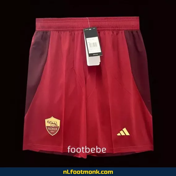 Rome 2024-2025 voetbalshirt rood - Officieel voetbalshirt, supporter shirt, bedrukking mogelijk