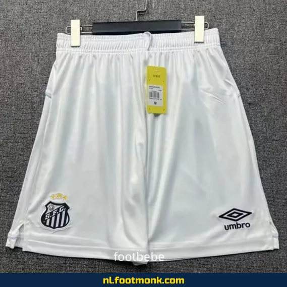 Officieel Santos Voetbalshirt 2025-2026 - Wit | Origineel Voetbaltenue | Fanwear voor Dames & Heren