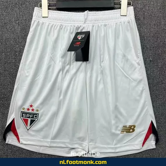 Officieel São Paulo Voetbalshirt 2025-2026 – Witte Fanwear – Bestel Nu Online