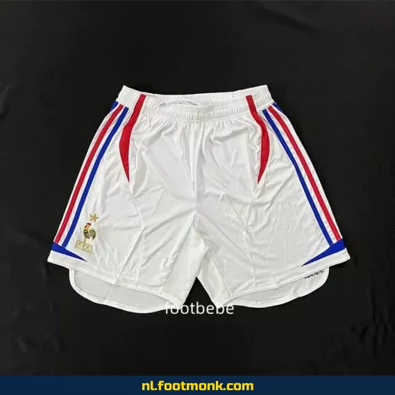 Vintage Frankrijk 2006 Voetbalshirt Wit - Origineel Retro Voetbaltenue