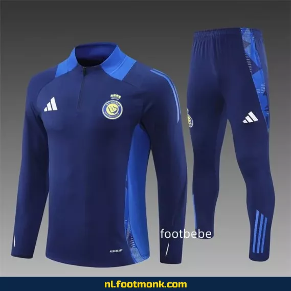 Al-Nassr Voetbalshirt 2024-2025 – Blauw – Officieel Voetbalshirt voor Supporters – Heren & Dames