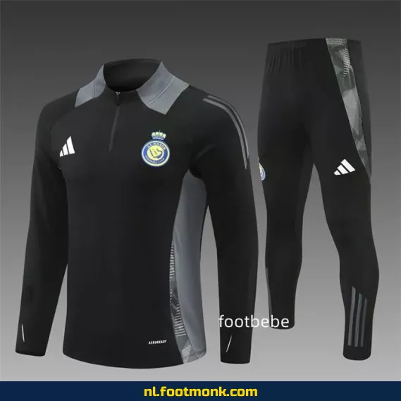 Al-Nassr voetbalshirt 2024-2025 zwart – Officieel voetbalshirt voor supporters