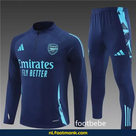 Arsenal Voetbalshirt 2024-2025 - Royal Blauw - Officieel Voetbalshirt voor Supporters