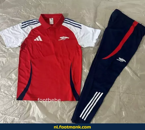 Arsenal 2025-2026 Rood Polo Voetbalshirt – Officieel Fanwear | Voetbalshirts Online