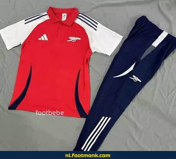 Arsenal 2025-2026 Rood Polo Voetbalshirt – Officieel Voetbalshirt voor Supporters | Koop Nu Online