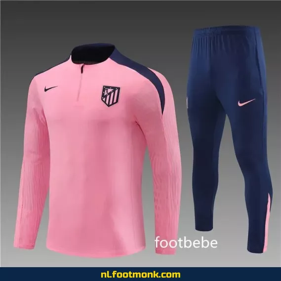 Atletico Madrid Voetbalshirt 2024-2025 Roze - Officieel Fanwear
