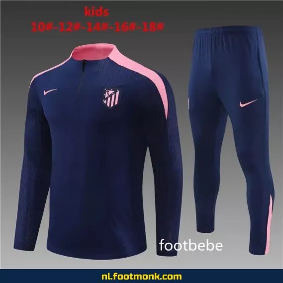 **Atletico Madrid Voetbalshirt Kinderen 2024-2025 - Royal Blauw - Officieel Voetbalshirt**