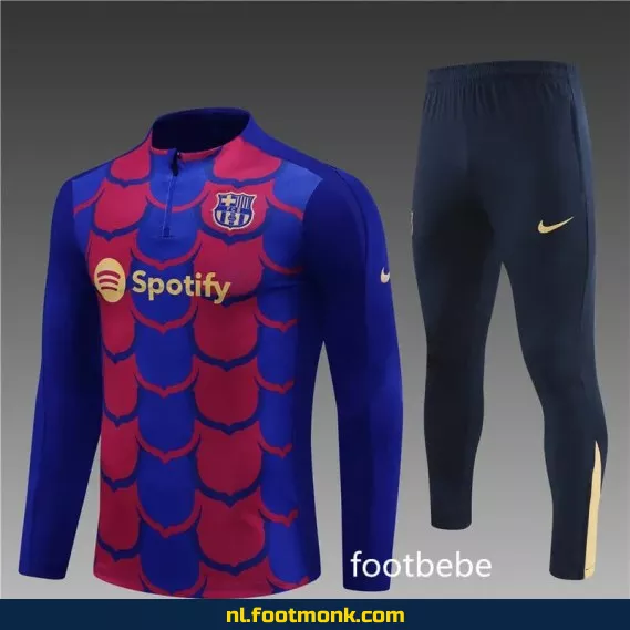 FC Barcelona Trainingspak 2024-2025 Académie – Officieel Voetbalshirt voor Supporters