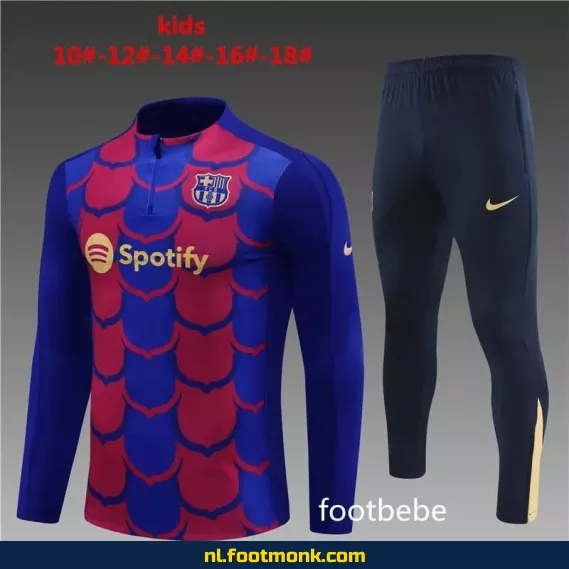 FC Barcelona Voetbalshirt Kinderen 2024-2025 – Officieel Trainingsshirt