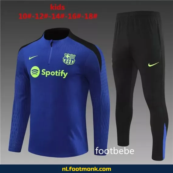 FC Barcelona Voetbalshirt Kinderen 2024-2025 - Blauw | Officieel Voetbalshirt | Fanwear | Aanbieding