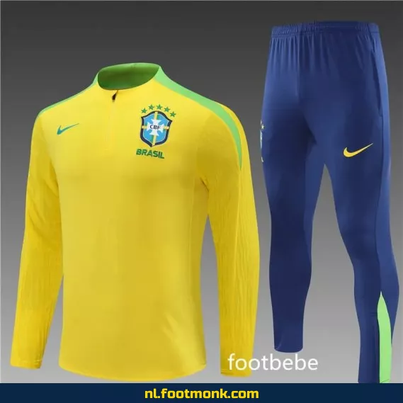 Brazilië Voetbalshirt 2024-2025 Geel – Officieel Voetbalshirt, Fanwear & Aanbieding