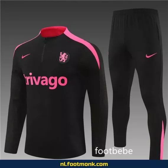 Chelsea 2024-2025 Zwart Voetbalshirt – Officieel Voetbaltenue | Fanwear Aanbieding