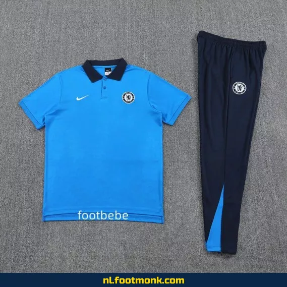 Chelsea FC 2025-2026 Blauw Voetbalshirt – Officieel Polo Shirt voor Supporters | Origineel en Aanbieding