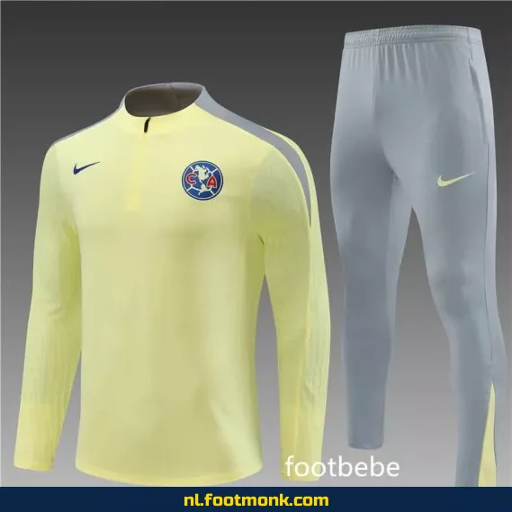 Club América Voetbalshirt 2024-2025 – Lichtgeel | Officieel Fanwear | Voetbalshirts Online