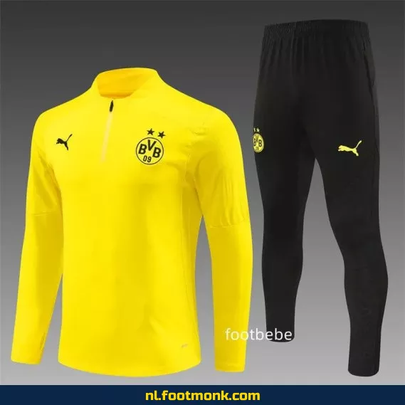 Dortmund 2024-2025 Geel Halfzip Voetbalshirt – Officieel Fanwear | Aanbieding