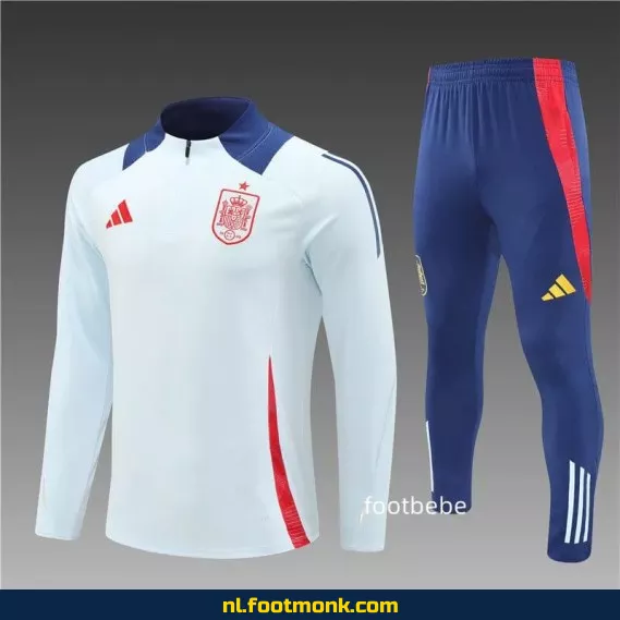 Spanje Voetbalshirt 2024-2025 - Lichtblauw | Officieel Voetbalshirt | Fanwear Aanbieding