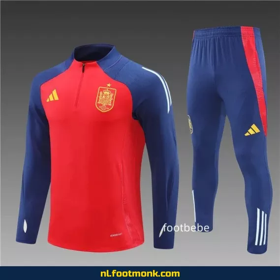 Spanje 2024-2025 voetbalshirt rood - Officieel voetbalshirt, supporter shirt, custom bedrukking