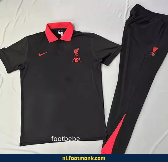 Liverpool 2025-2026 Zwart Voetbalshirt Polo – Officieel Voetbaltenue voor Supporters | Heren & Dames