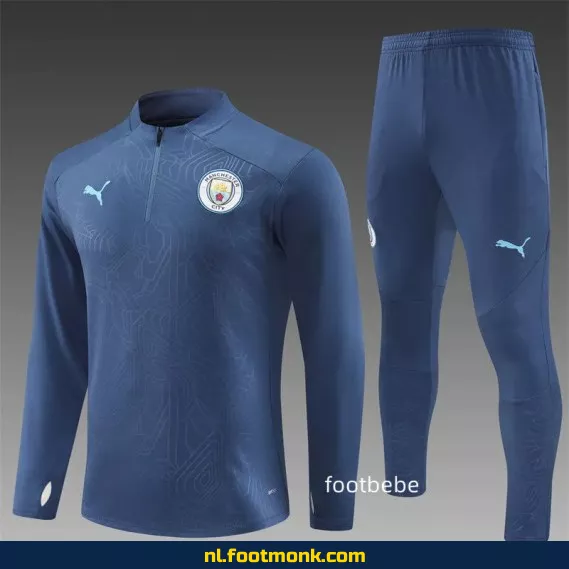 Manchester City 2024-2025 Koningsblauw Voetbalshirt – Officieel Voetbalshirt voor Supporters