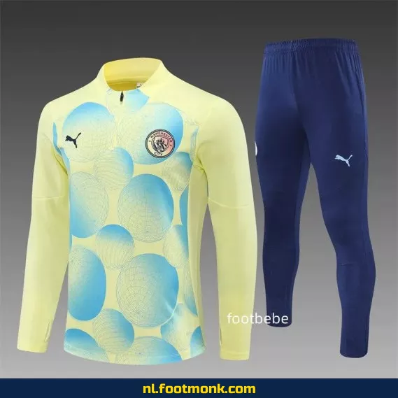 Manchester City Voetbalshirt 2024/2025 - Lichtgeel | Officieel Voetbalshirt | Fanwear | Heren & Dames