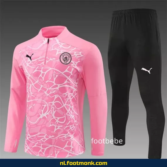 Manchester City Voetbalshirt 2024-2025 - Roze - Officieel Voetbalshirt voor Dames & Heren - Fanwear Aanbieding