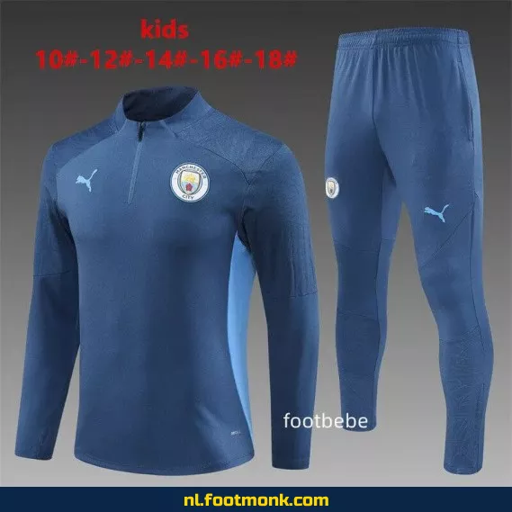 Manchester City Kinder Voetbalshirt 2024-2025 – Koningsblauw – Officieel Voetbalshirt voor Kinderen – Koop Nu Online