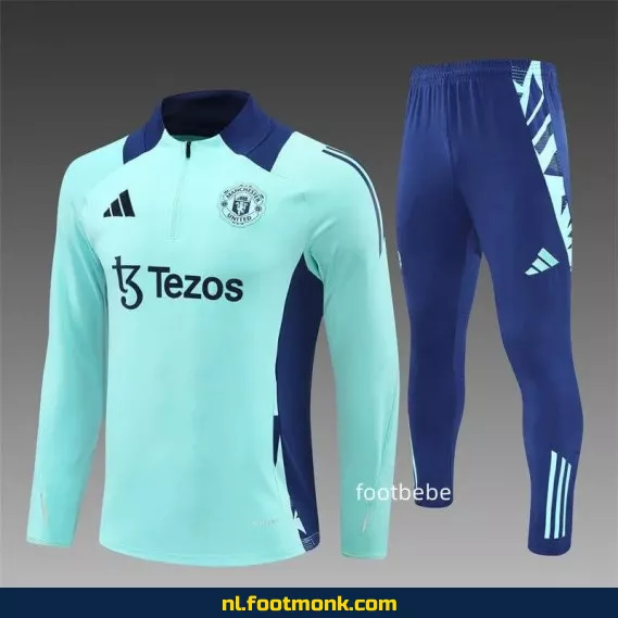 Manchester United Voetbalshirt 2024-2025 - Blauw | Officieel Voetbalshirt | Heren & Dames | Fanwear | Aanbieding